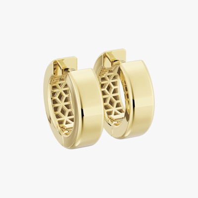 Lady Boss Medium Gold Earrings